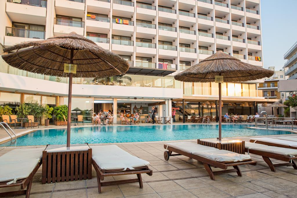 Blue Sky City Beach Rhodos stad Rhodos