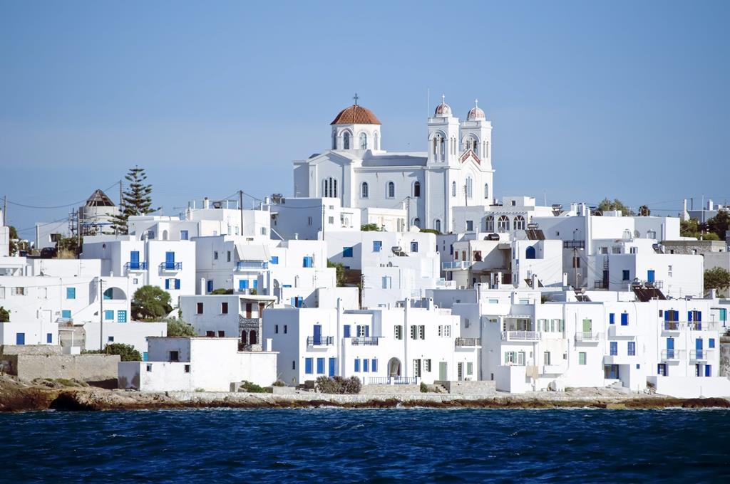15 daagse eilandhoppen Paros Naxos en Santorini Kamari Mykonos