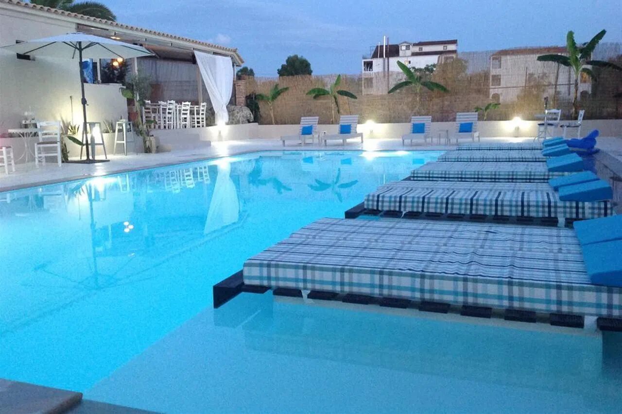 Villa Olga Lounge Hotel 3 Sterren, Ligia ,Lefkas (Levkas)