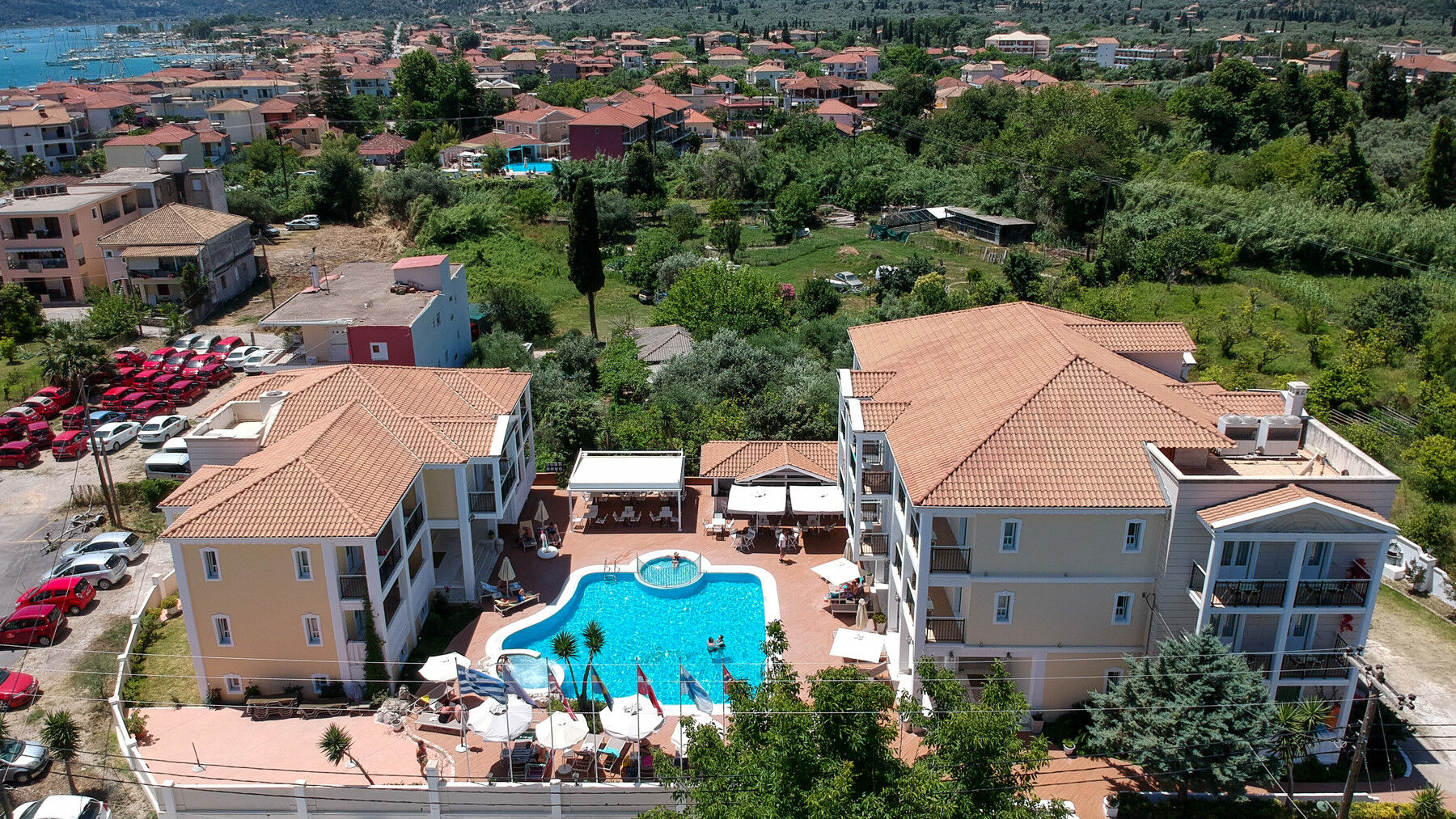 Appartementen Royal Nidri 4 Sterren, Nikiana ,Lefkas (Levkas)