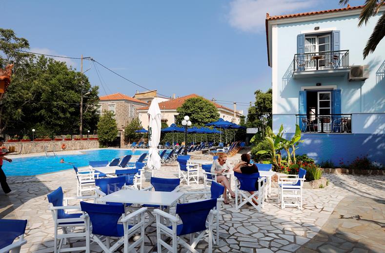 Blue Sky Hotel 3 Sterren, Petra ,Lesbos