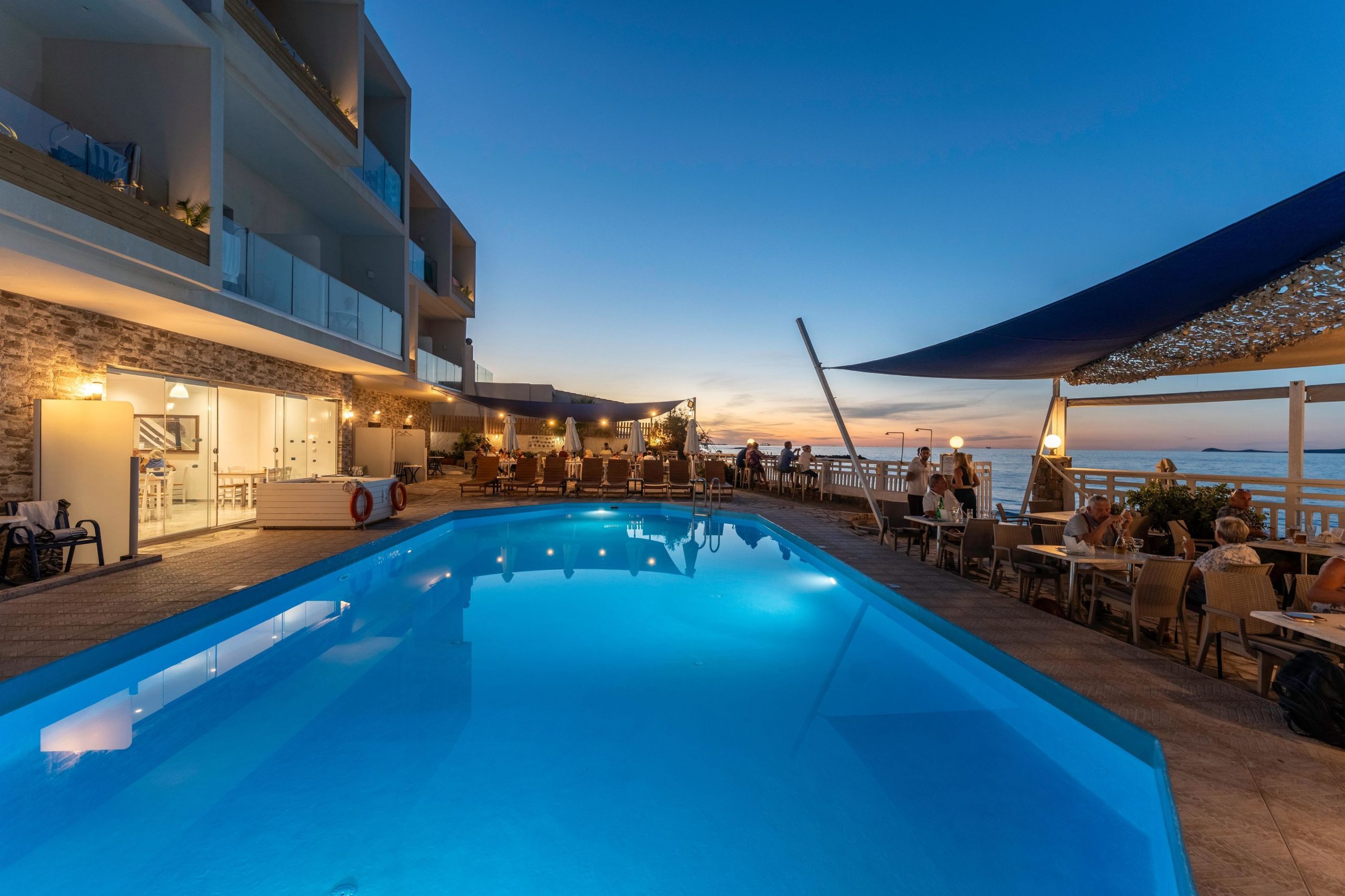 Sunset Beach hotel 3 Sterren, Kokkini Chani ,Kreta