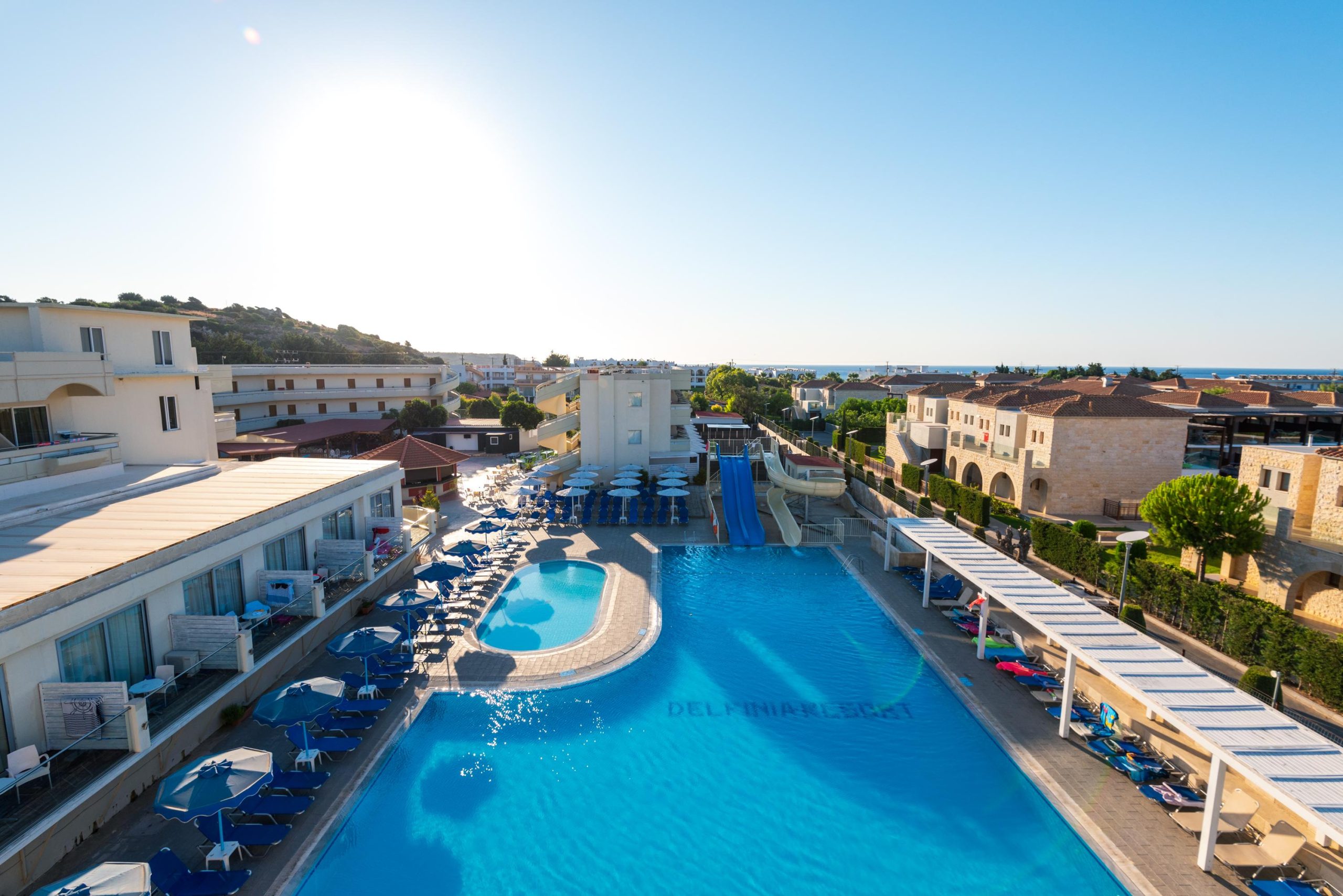 Delfinia Resort 3 Sterren, Kolymbia ,Rhodos