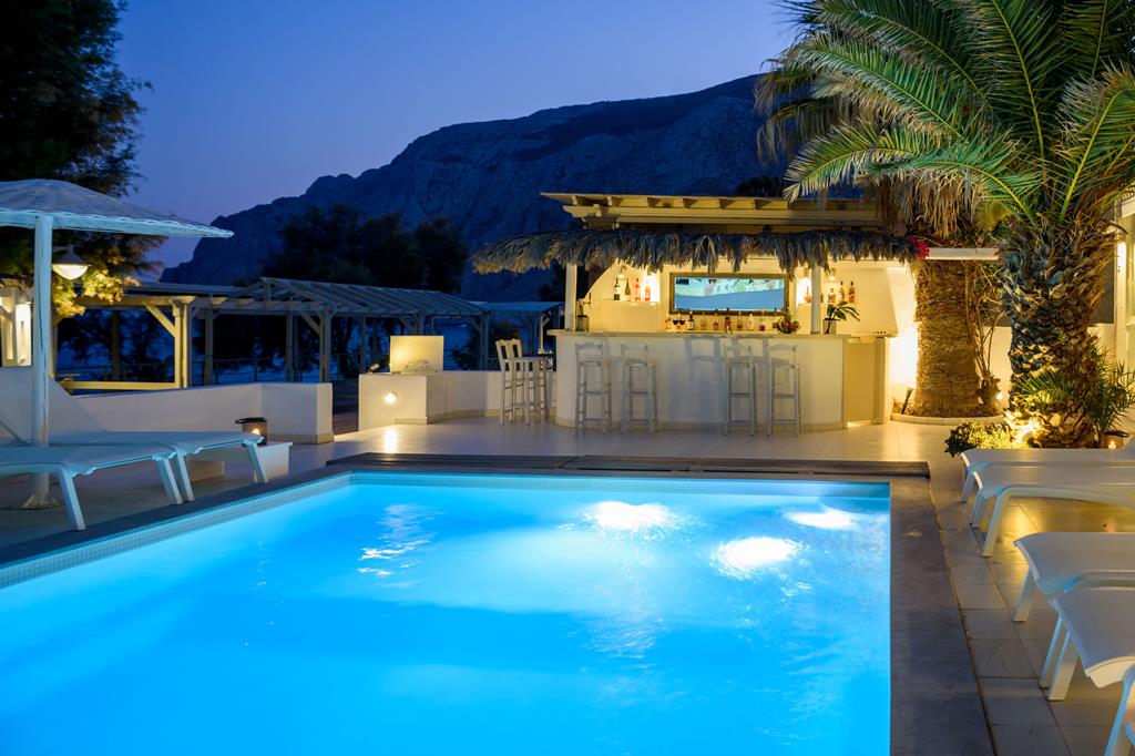 Alesahne Beach Kamari Santorini