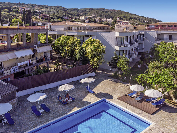 Hotel Alkionis 3 Sterren, Moraitika ,Corfu