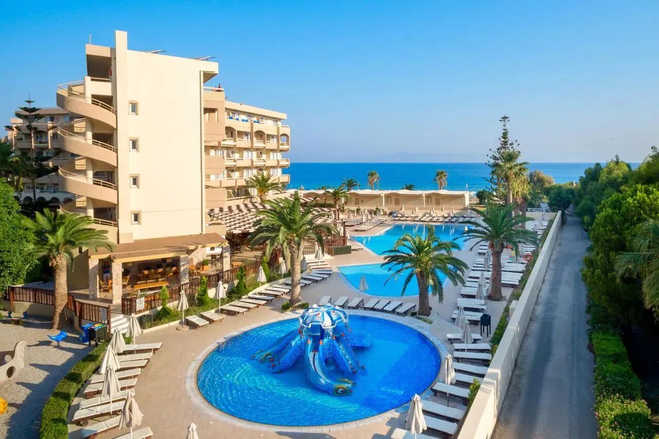 Sun Beach Resort 4 Sterren, Ialyssos ,Rhodos