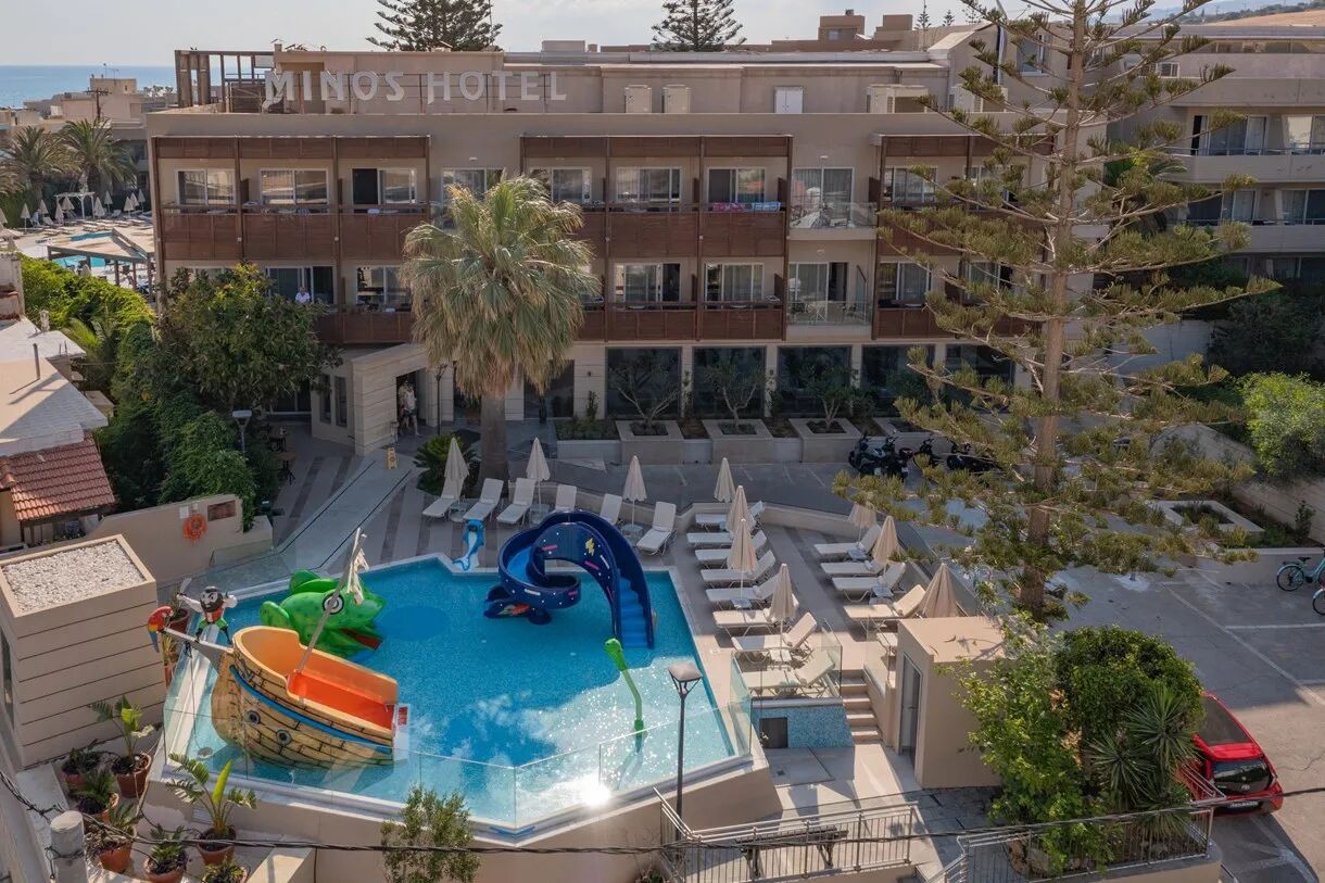 Minos Hotel 4 Sterren, Rethymnon ,Kreta