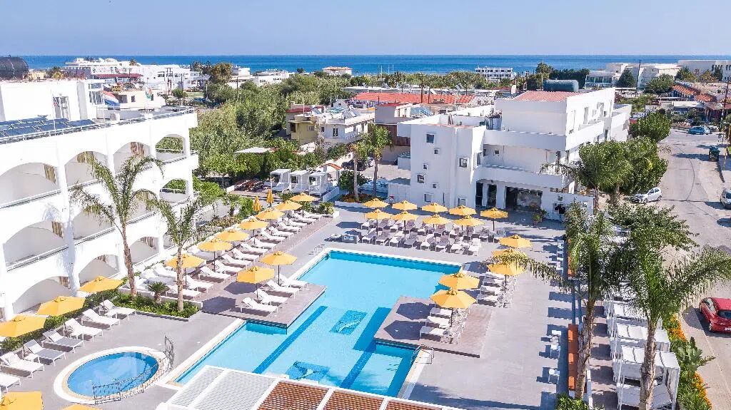 Orion Hotel 3 Sterren, Faliraki ,Rhodos