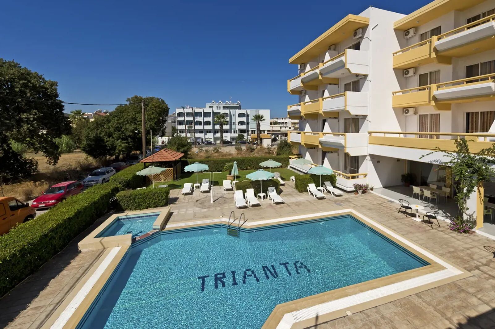 Appartementen Trianta 2 Sterren, Ialyssos ,Rhodos