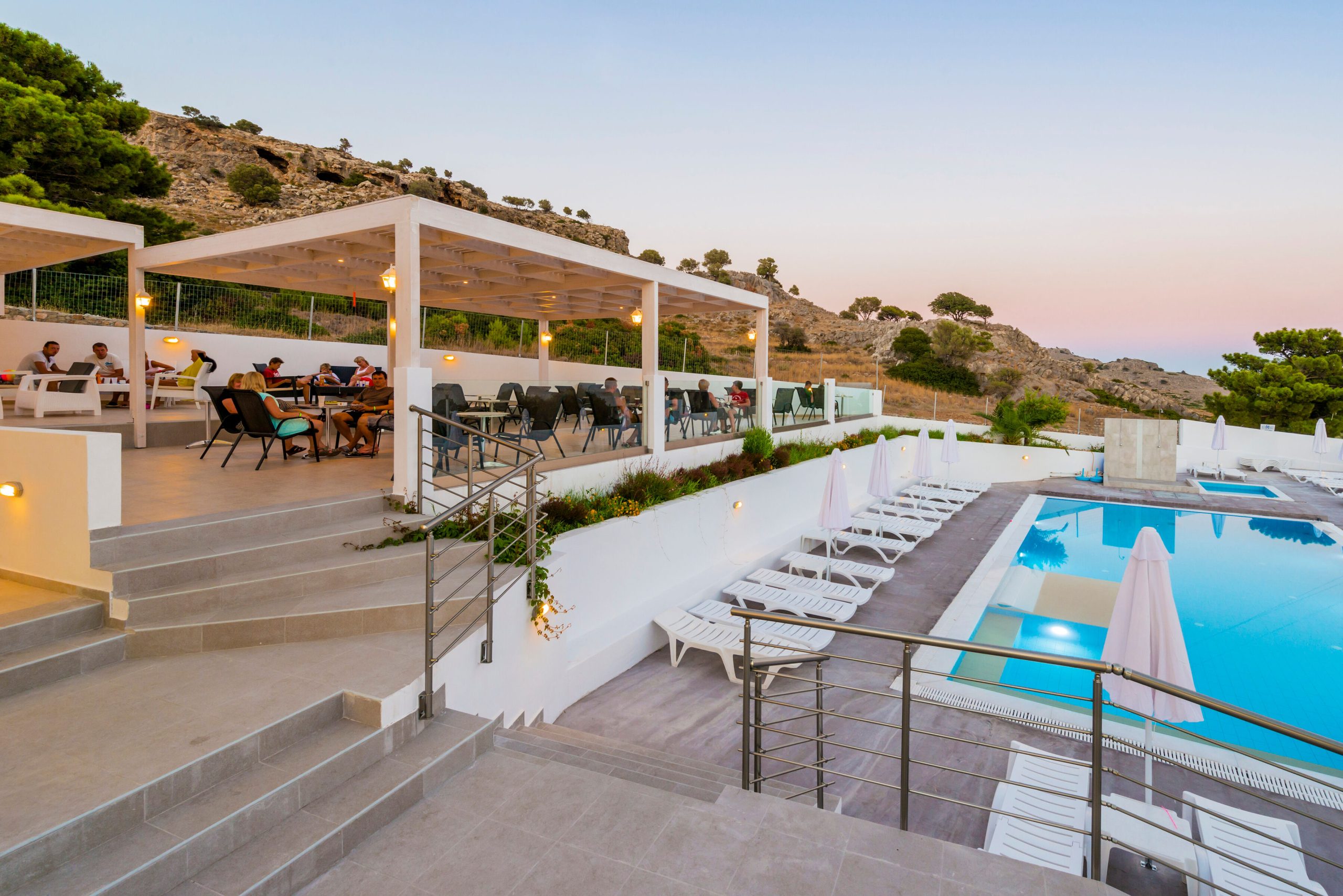 Eagles Nest Hotel 4 Sterren, Lindos ,Rhodos
