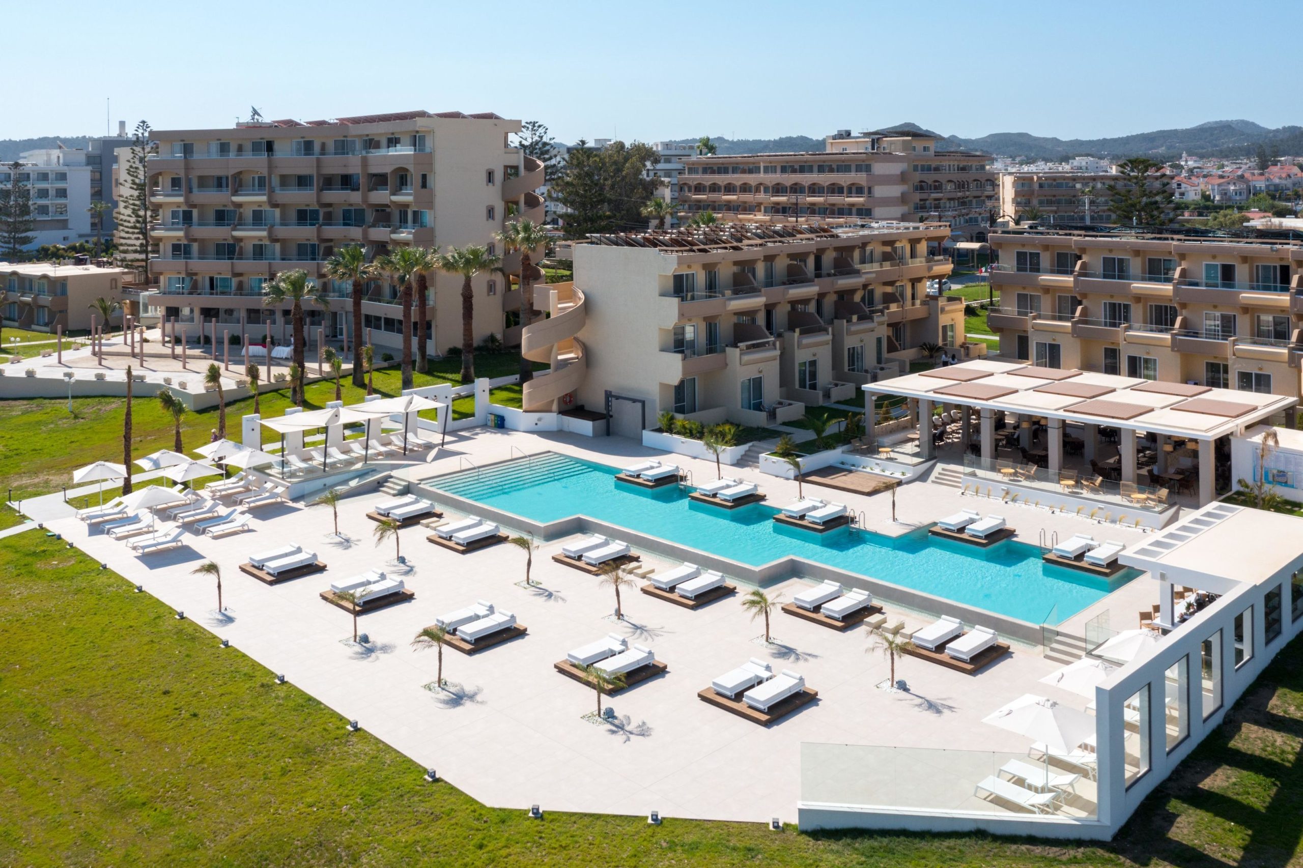 Sun Beach Resort 4 Sterren, Ialyssos ,Rhodos